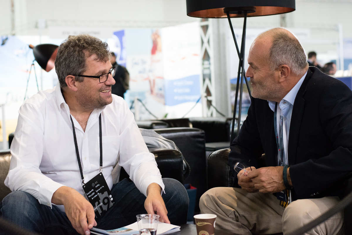 Investors Lounge on ICE expo