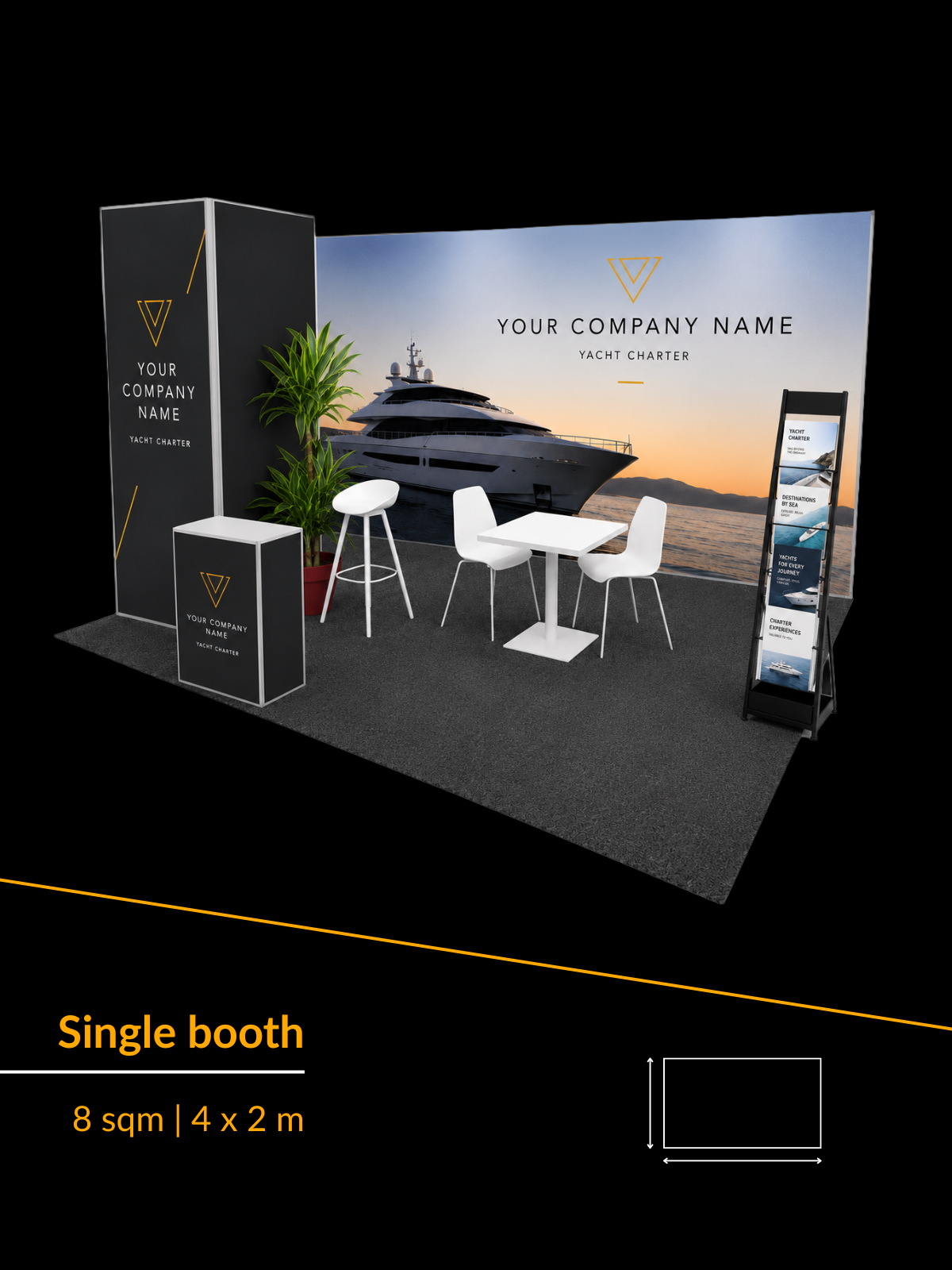 Single Booth