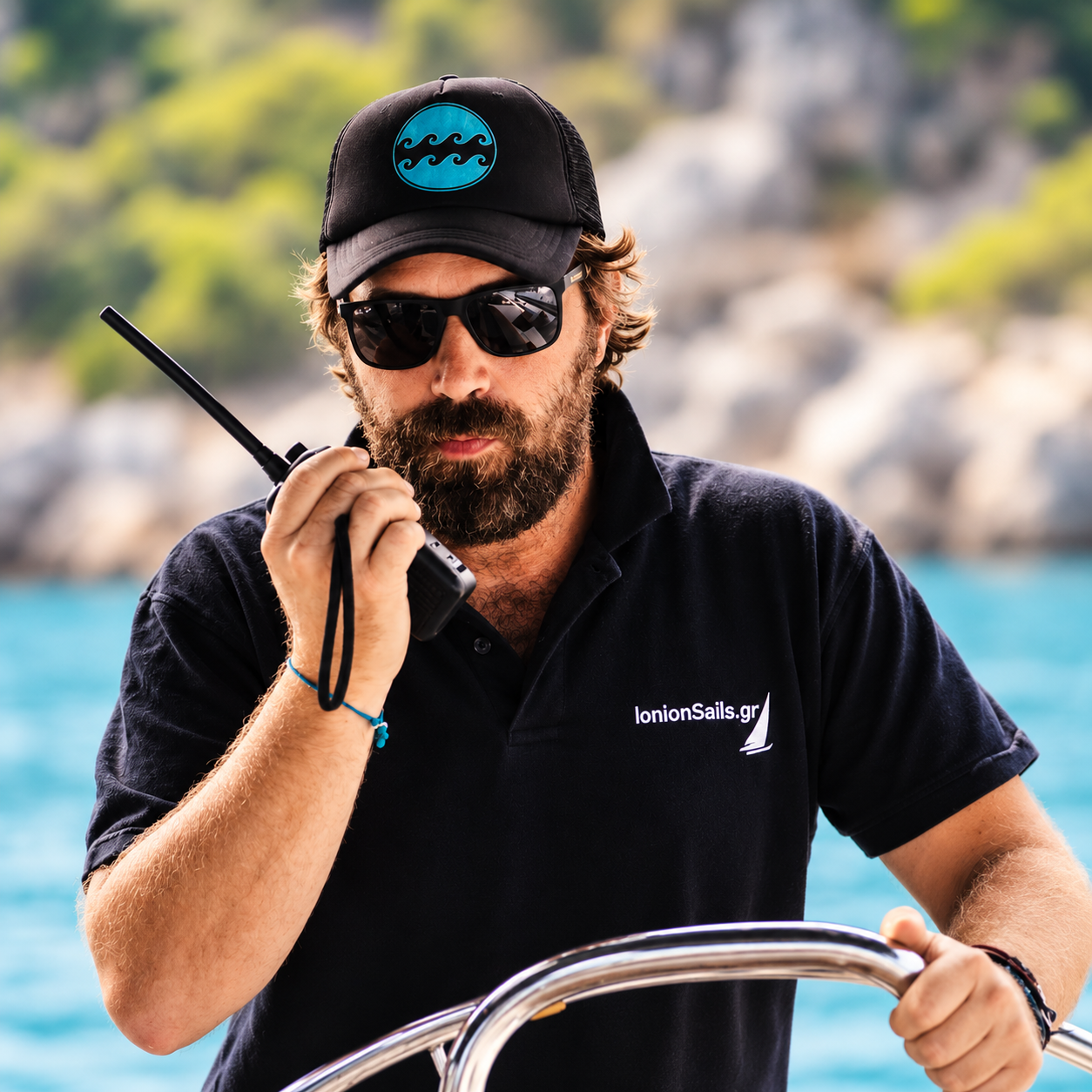 Skipper at the Coastal Helm